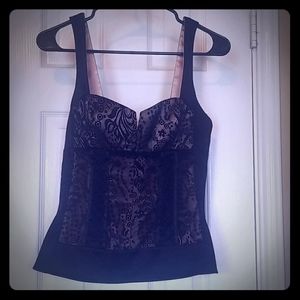 Bustier style top